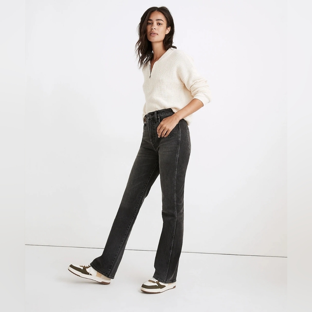 Madewell Women's Boot Cut Jeans in Black